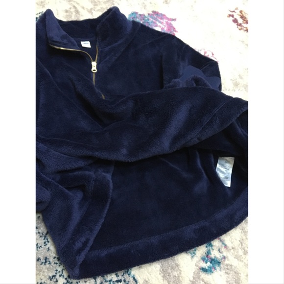 Navy Blue Half Zip Fleece Old Navy Women’s S - Picture 15 of 16